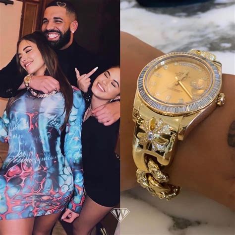 drake Rolex hearts